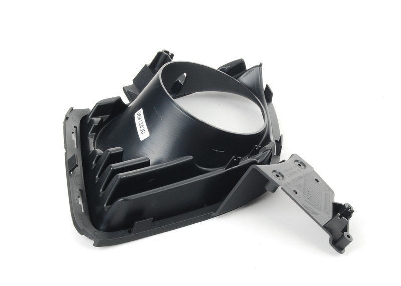 MINI NEW GENUINE R55 R56 R57 JCW FRONT BUMPER FOG LIGHT GRILLE RIGHT O/S 51117283348 - Image 5