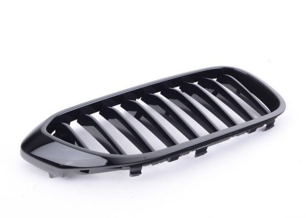 NEW GENUINE BMW 5 SERIES G30 G31 M PERFORMANCE FRONT KIDNEY GRILL BLACK RIGHT OS 51712430994 / 51719626586 - Image 2