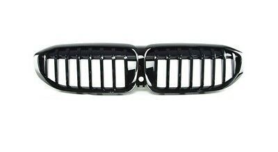 NEW GENUINE BMW 3 G20 G21 M PERFORMANCE FRONT KIDNEY GRILL SHADOW LINE BLACK  51138072086