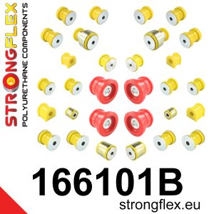166101B: Full suspension polyurethane bush kit