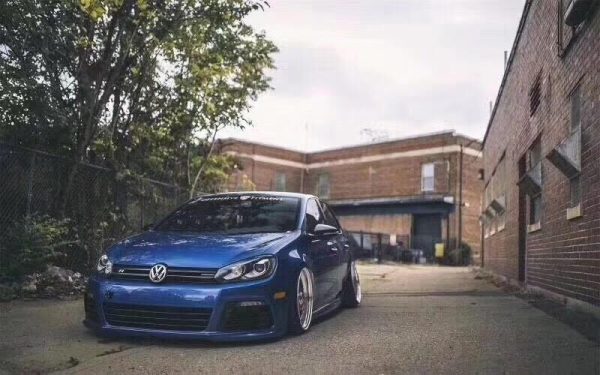 Side Skirts suitable for VW Golf VI Mk6 (2008-up) R20 Design - Image 9