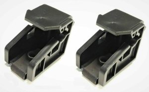 NEW GENUINE VW POLO 6R 2010-2016 HEADLIGHT MOUNTING CLIP BRACKET SET KIT 2PCS 6R0941511