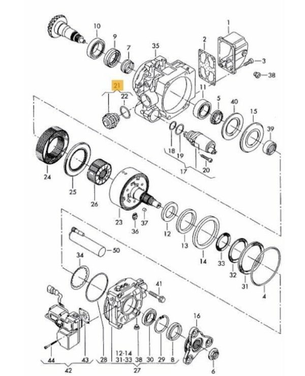 NEW GENUINE AUDI VOLKSWAGEN SEAT SKODA HALDEX COUPLING OIL AND FILTER SET KIT - Image 2
