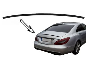 Trunk Spoiler suitable for Mercedes CLS Class W218 Limousine (2010-2018) Piano Black