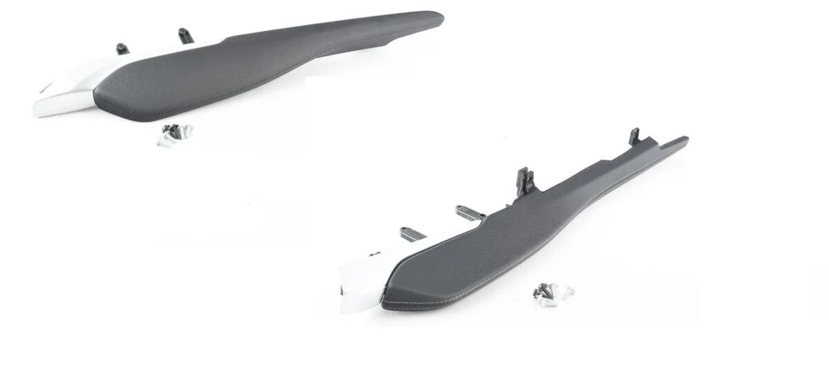 GENUINE BMW X6 SERIES F16 FRONT CONSOLE KNEE PAD KIT SET OF BOTH SIDES LHD 51169299126+51169299125