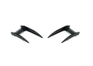 NEW OEM BMW 1 SERIES F40 M SPORT FRONT BUMPER AERO SPOILER FLICK LEFT RIGHT SET 51112468204+51112468205