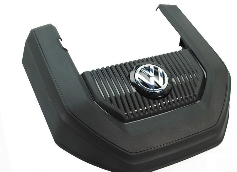 NEW GENUINE VW E-GOLF MK7 2013-2016 ENGINE COVER BLACK TRIM 5GE806441 - Image 3