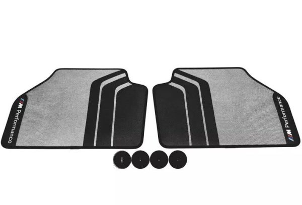 BMW NEW GENUINE X3 X4 F25 F26 M PERFORMANCE RUBBER FLOOR MATS LHD FRONT + REAR 51472407302 + 51472407307 - Image 7
