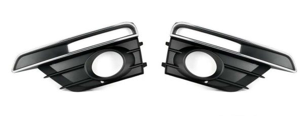 NEW GENUINE VOLKSWAGEN VW BEETLE R LINE LOWER FOG LIGHT GRILL PAIR SET O/S + N/S 5C5854661E9B9+5C5854662E9B9