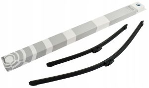 NEW GENUINE BMW 5 SERIES F10 F11 FRONT WINDSCREEN WIPER BLADES SET LHD 61612458015