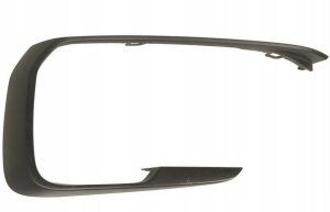 NEW GENUINE VW GOLF MK7 FRONT BUMPER LEFT GRILLE TRIM SATIN BLACK 5GE853665C9B9