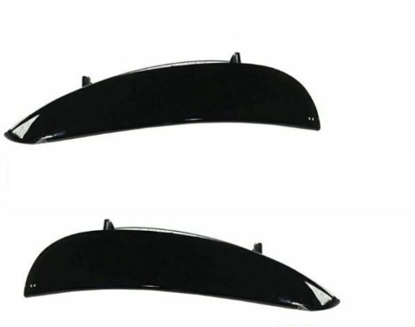 NEW GENUINE MERCEDES BENZ E CLASS W213 E43 AMG FRONT BUMPER SET OF TRIMS A2138858901+A2138859001