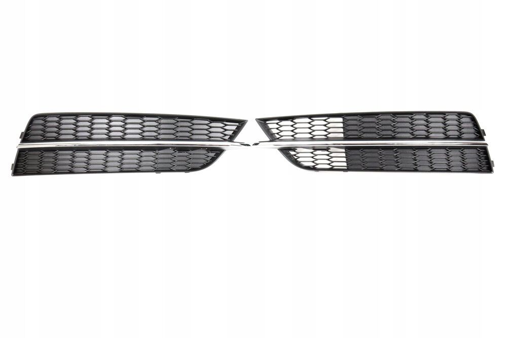 NEW GENUINE AUDI A7 4G8 FRONT BUMPER AIR GUIDE GRILLE SET OF BOTH SIDES 4G8807647H9B9+4G8807648F9B9
