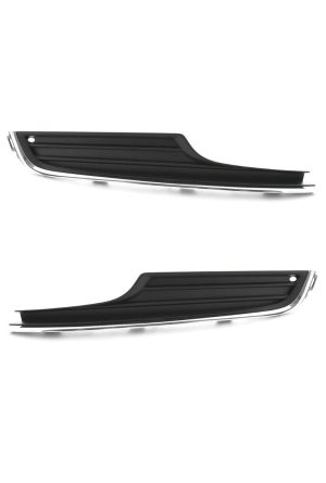 NEW OEM VW GOLF MK7 FRONT BUMPER UNDER FOG GRILL WITH CHROME TRIM SET O/S N/S