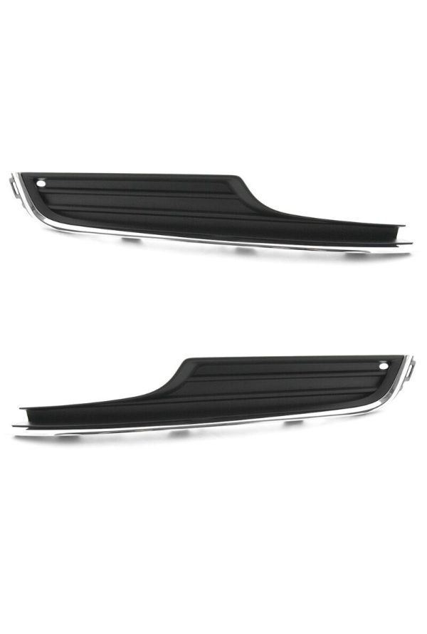 NEW OEM VW GOLF MK7 FRONT BUMPER UNDER FOG GRILL WITH CHROME TRIM SET O/S N/S
