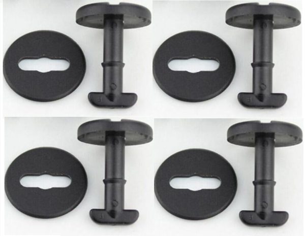 NEW GENUINE BMW 5' E39 7' E38 8' E31 FLOOR MAT SCREW FASTENERS WITH CLIPS  51478116564+51471881521