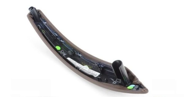 BMW NEW GENUINE X5 E70 REAR DOOR PULL TRIM HANDLE BROWN TOBACCO NEVADA LEFT N/S 51416970171 - Image 4