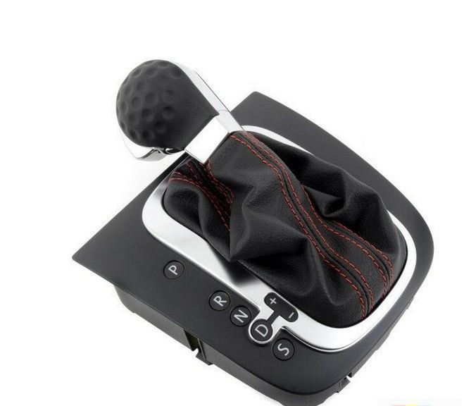NEW GENUINE VW GOLF 09-13 SCIROCCO 09-14 LHD AUTOMATIC SHIFT LEATHER KNOB 1K1713203ARXPR - Image 3