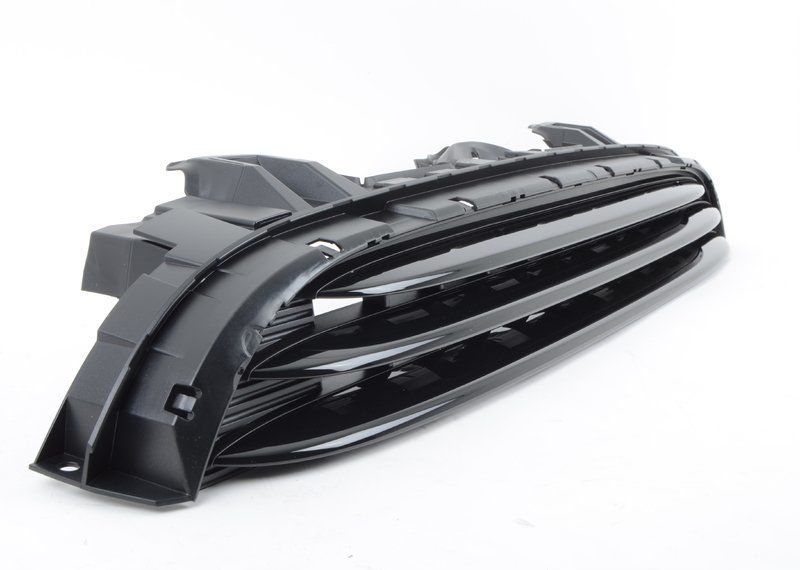 MINI NEW GENUINE F55 F56 F57 FRONT BUMPER UPPER CENTER GRILLE BLACK 51137300586 - Image 5