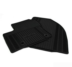 NEW GENUINE FORD KUGA 08-12 FRONT FLOOR BLACK RUBBER CARPET MATS SET LHD 1502030