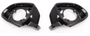 NEW GENUINE BMW X3 X4 X5 X6 F15 F16 F25 SUPPORTING RING GLOSS BLACK PAIR SET 51167327913+51167327914