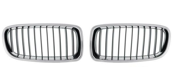 NEW GENUINE BMW 3 SERIES F30 F31 REGULAR STYLE KIDNEY GRILL PAIR SET N/S+O/S