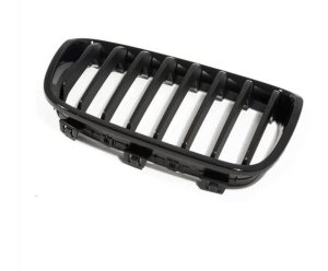 NEW GENUINE BMW 1 M PERFORMANCE FRONT BUMPER RIGHT  KIDNEY GRILL BLACK 51712240774