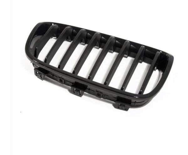 NEW GENUINE BMW 1 M PERFORMANCE FRONT BUMPER RIGHT  KIDNEY GRILL BLACK 51712240774