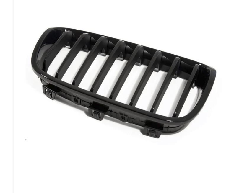 NEW GENUINE BMW 1 M PERFORMANCE FRONT BUMPER RIGHT  KIDNEY GRILL BLACK 51712240774