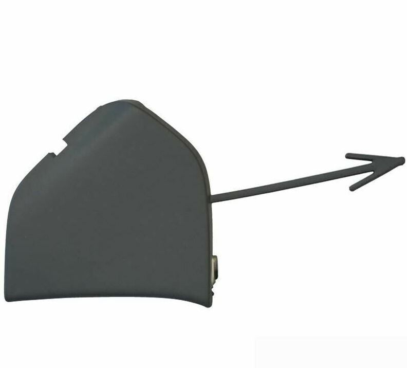 NEW GENUINE FORD B-MAX 2012- FRONT BUMPER TOW HOOK EYE COVER CAP PRIMED 1814694