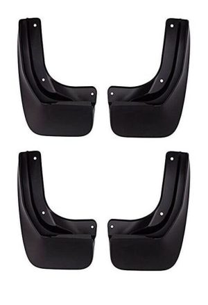 NEW GENUINE VOLKSWAGEN VW TOURAN FRONT REAR MUD FLAPS PAIR SET N/S+O/S
