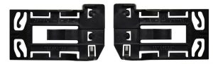 NEW GENUINE VOLKSWAGEN VW CRAFTER HEADLIGHT TRIM CLIPS PAIR SET N/S + O/S
