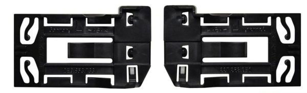 NEW GENUINE VOLKSWAGEN VW CRAFTER HEADLIGHT TRIM CLIPS PAIR SET N/S + O/S