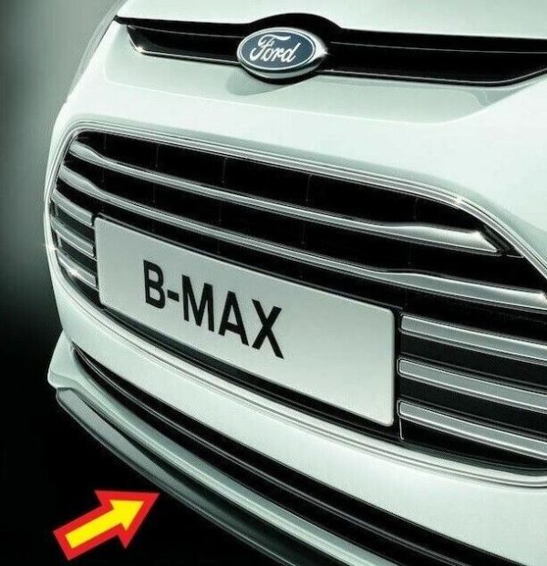 NEW GENUINE FORD B-MAX 12- FRONT BUMPER CENTER LOWER BLACK AIR DEFLECTOR 1847306 - Image 3