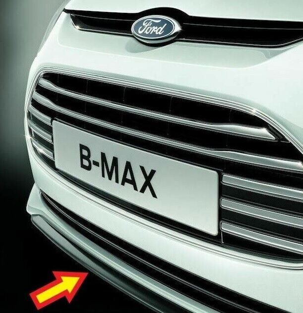 NEW GENUINE FORD B-MAX 12- FRONT BUMPER CENTER LOWER BLACK AIR DEFLECTOR 1847306 - Image 3