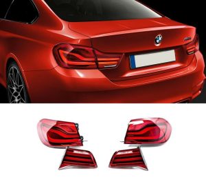 NEW GENUINE BMW 4 SERIES M4 F82 LCI LED REAR EU TAIL LIGHTS COMPLETE SET