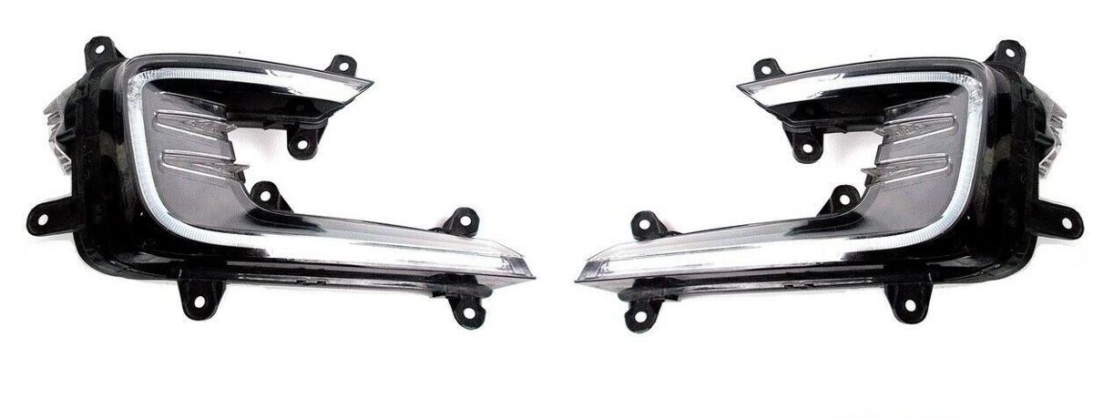 NEW GENUINE VW PASSAT B8 GTE BUMPER DAYTIME RUNNING LIGHT PAIR SET N/S+O/S