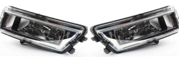 NEW VOLKSWAGEN VW PASSAT B8 FRONT HALOGEN FOG LIGHT ASSEMBLY PAIR SET N/S + O/S