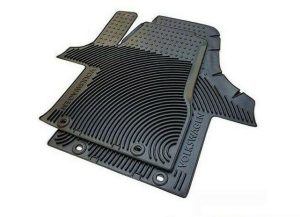 NEW GENUINE VOLKSWAGEN VW TRANSPORTER T5 T6 ALL WEATHER FRONT FLOOR MATS LHD 7H1061551D041