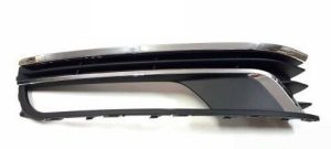 NEW GENUINE VOLKSWAGEN VW PASSAT B7 FRONT CHROME BUMPER GRILLE LEFT O/S 3AA854661A9B9
