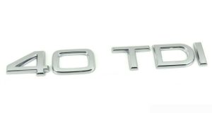 NEW GENUINE AUDI A6 A7 TT 40 TDI REAR BOOT TRUNK BADGE 8K0853744E2ZZ