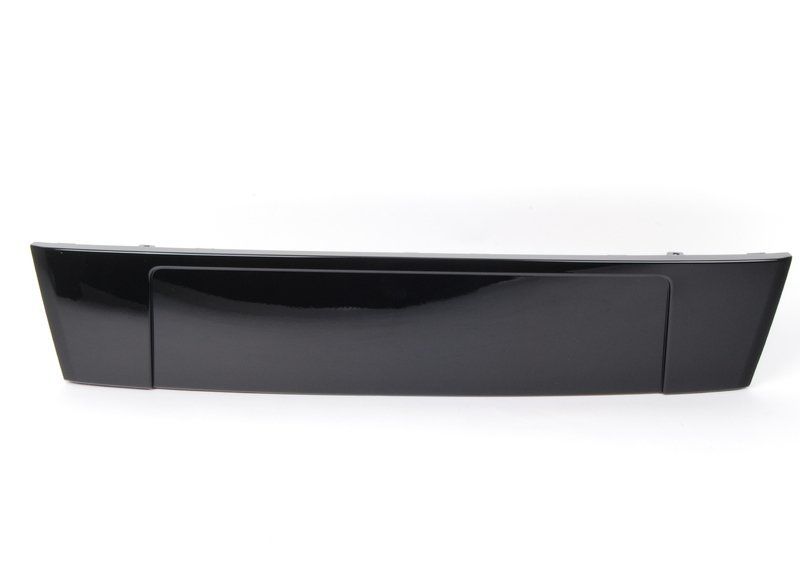 NEW GENUINE AUDI Q7 2007-2016 FRONT GRILL NUMBER PLATE BRACKET BLACK GLOSSY 4L0807285AGT94