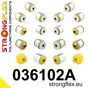 036102A: Rear suspension bush kit SPORT