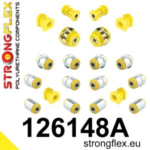 126148A: Full suspension polyurethane bush kit SPORT