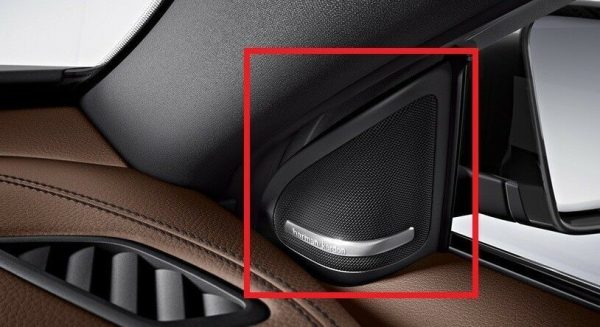 NEW GENUINE MERCEDES BENZ MB GLA CLASS X156 HARMAN KARDON TWEETER COVER PAIR L+R - Image 2