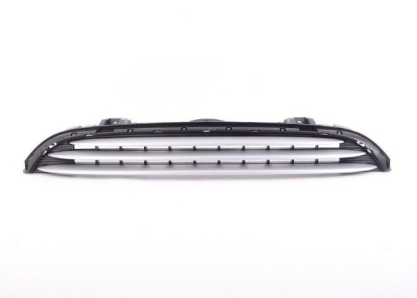 NEW GENUINE MINI F55 F56 F57 FRONT BUMPER CENTER GRILLE CHROME LINE 51137335527