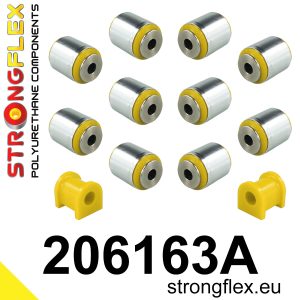 206163A: Rear suspension bush kit SPORT