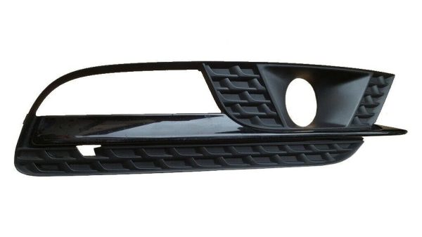 NEW GENUINE AUDI A5 S5 8TA FRONT BUMPER FOG LIGHT GRILL LEFT N/S SATIN BLACK 8T0807682J01C