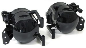 Black Smoked Fog Lights For BMW E60 E61 2003-2007 SE