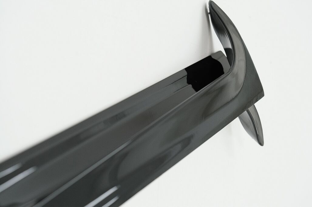 Trunk Rear Window Fin Spoiler suitable for VW Polo AW MK6 (2018-up) Piano Black - Image 6